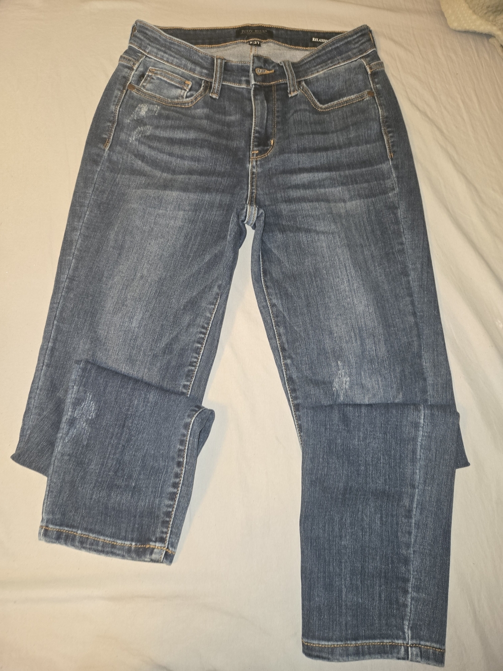 Judy Blue Medium Wash Straight Leg Jeans